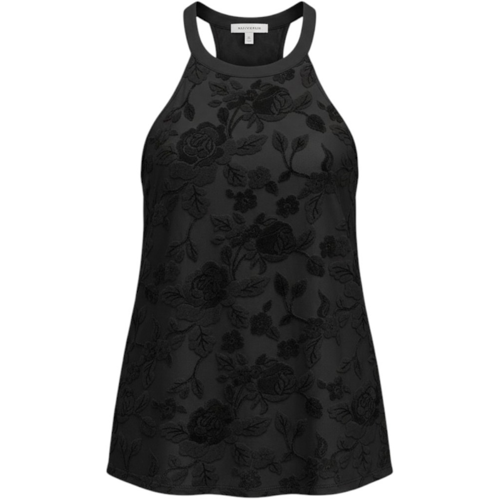 Maurices Floral Velvet Burnout Halter Top Women Small Flowy Whimsigoth